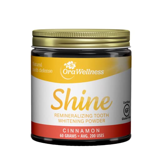 OraWellness Shine Remineralizing Tooth Powder with Hydroxyapatite