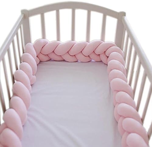 Soft Knot Pillow Decorative Baby Bedding Sheets Braided Crib Bumper Knot Pillow Cushion