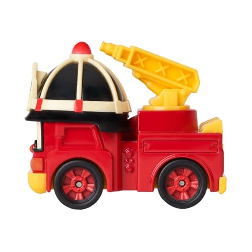 Robocar POLI Roy Die-Cast Toy – Fire Truck Hero Figures Collection | STEM Education, Role Play Rescue Vehicle, Birthday for Kids Age1 2 3 4 5
