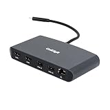 CalDigit Thunderbolt 3 Mini Dock -Portable, Bus Powered, Non Charging, 40Gbs, Dual 4K Display Adapter, USB 3.0/2.0 and Gigabit Ethernet LAN for Thunderbolt 3 Mac and PC (Dual HDMI 2.0, Black)