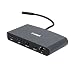 CalDigit Thunderbolt 3 Mini Dock -Portable, Bus Powered, Non Charging, 40Gbs, Dual 4K Display Adapter, USB 3.0/2.0 and Gigabit Ethernet LAN for Thunderbolt 3 Mac and PC (Dual HDMI 2.0, Black) primary
