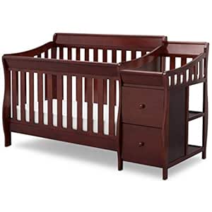 amazon cribs with changing table