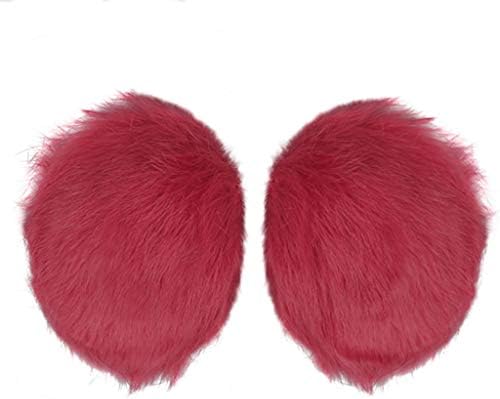 YUN Strapless Earmuffs Imitation Rabbit Fur Earmuffs Winter Ladies Earmuffs Cute Ear Warmer (Size : M)