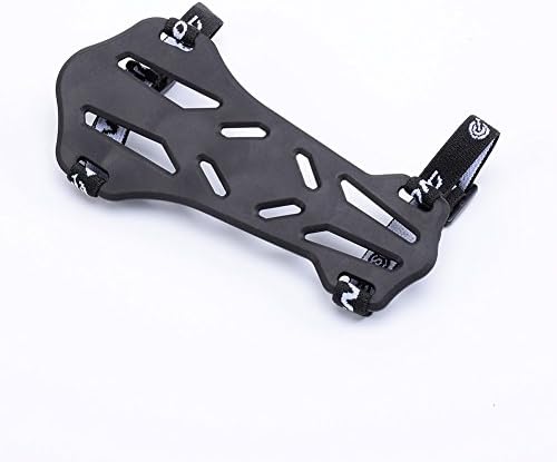 Ww Zat Youth Arm Guard Forearm Guard Archery Protective Gears Bow Shooting Soft Rubber Arm Guards Adjustable 2 Straps (Pack of 1)