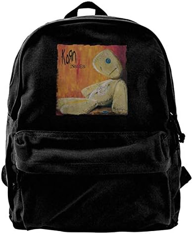 Korn-Issues Backpack Unisex Classic School Bookbags Travel Bag 14Inch Laptop Bag Purse