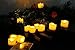 Flameless Candles - Fickering Realistic Led Tea Lights With Timer - 6Hrs on and 18 Hrs off, Battery Operated Votive Candle,Long Battery Life,200+ Hours,Batteries Included[12 Pack]