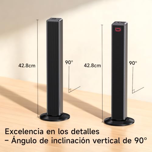 JYX 2.1ch TV Soundbar, 2026 Upgrade 120W 2-in-1 Detachable Bluetooth 5.3 Speaker Bars with ARC/Opt/AUX, Adjustable Bass (4 Speakers + 2 Reflex Tubes)