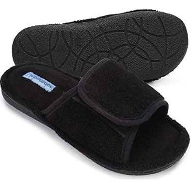 Amazon.com | Urbancolor Womens Adjustable Open-Toe Indoor ...