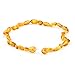 Baltic Amber Teething Necklace Gift Set + FREE Silicone Teething Pendant ($15 Value) Handcrafted, 100% USA Lab-Tested Authentic Amber - Natural Teething Pain Relief (Unisex - Honey - 12.5 Inches)