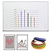 Colored Masking Tape 5mm Width Graphic Chart Tapes Whiteboard Gridding Tape for Creative Art Projects Artist Marking Crafts Decorations (Multicolor)