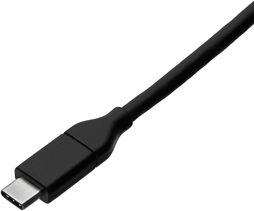Amazon Basics Bi-Directional USB-C to DisplayPort Cable, 0.9 m, Black - Image 4