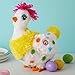 Hallmark Sassy Squawkin' Egg Droppin' Hen Musical Stuffed Animal with Motion, 11