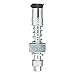 Curt Manufacturing 23530 Anti-Rattle Hitch Lock, Silver