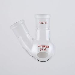 Glass 25ml Heavy Wall 2 Neck Round Bottom