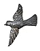 It's Cactus Small Metal Accent Bird for Bathroom Living Room or Bedroom Decor, Wall Hanging Figurine, Bird Lovers Collectible Statues, Handmade in Haiti 5 in. x 4.5 In.