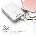RAVPower 10050mAh Portable Charger Power Bank with 2.4A Output, 2A Input and iSmart Technology External Battery Pack