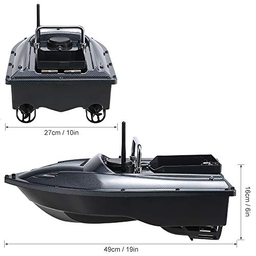 Explopur Bateau À Appâts De Pêche – Télécommande Sans Fil Chargeur De Pêche Smart Appâts Bateau De Pêche Jouet Rc Bateau…
