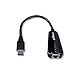 gofanco USB to Ethernet, SuperSpeed USB 3.0 to Gigabit Ethernet RJ45 LAN Network Adapter 10/100/1000 Mbps Transfer Rate for Windows and Mac OS with 3 LED Indicators and 8.4” Pigtail Cable
