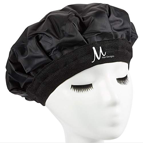 Thermal Heat Cap for Deep Conditioning, Hair Treatment, Hot & Cold Compress, HypoAllergenic, Cordless, Microwavable & Reusable, by M Hair Designs
