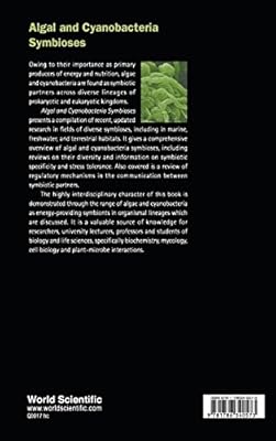 Algal And Cyanobacteria Symbioses Martin Grube Joseph - 