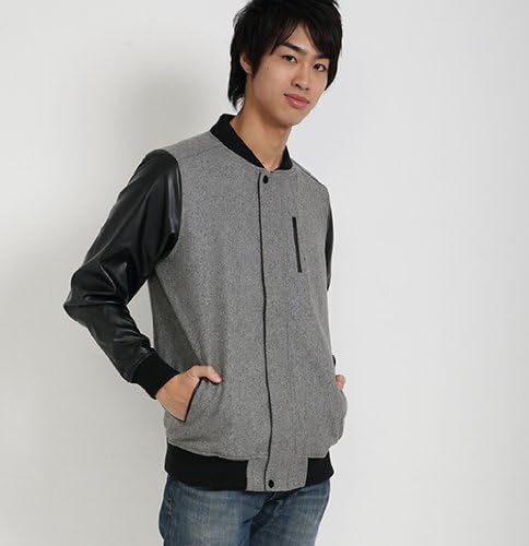 Amazon サーファーズパラダイス1975 Surfers Paradise 1975 スタジャン メンズ M Grey グレー コート ジャケット 通販