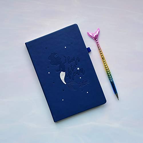 Doodle Ariel (Mermaid) Hard Bound Diary (A5: 5.5 Inches X 8.5 Inches, 80 GSM, 192 Pages)
