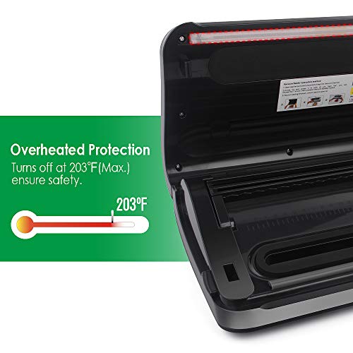 image for Vacuum Sealer Machine,CHULUX Dry Moist Food Preservation Sealer with T