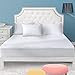 HOMFY Queen Premium Hypoallergenic Waterproof Mattress Protector, Deep Pocket Fitted Sheet (18
