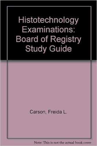 Histotechnology Examinations Board Of Registry Study Guide Carson Freida L Lunz Mary E Kachin Jill M 9780891893752 Amazon Com Books
