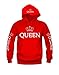 JIANLANPTT Fashion Long Sleeve King Queen Hoodies Sweatshirt Love Couple