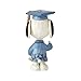 Enesco Peanuts by Jim Shore Snoopy Graduation Mini Figurine, 3.375 Inches, Multicolor