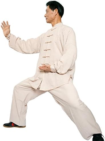 Taichi Suit, Martial Arts Suit, Kung Fu Suit,Cotton&amp;Linen,Unisex - Black,White,Slategrey,Khaki,Pink