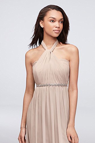 versa bridesmaid dress Off The Shoulder Tea Length Pink Bridesmaid Dresses – TANYA BRIDAL main image 1