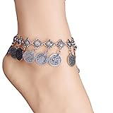 Lace Living Bohemian Gypsy Vintage Coin Ankle Bracelet