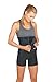 Valeo Slimmer Belt With Zippers With Soft Neoprene Interior Construction And Adjustable Zipper Closure To Fit Most Waist Sizes, Black, VA3385BK