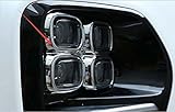 Salusy 2pcs Front Inner Fog Light Cover Trim Frame For KIA Sportage 2017