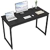 Foxemart Computer Desk 47” Modern Sturdy Office Desk PC Laptop Notebook Study Writing Table for Home Office Workstation…