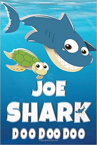 Amazon Com Joe Shark Doo Doo Doo Joe Name Notebook Journal For