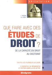 Que faire avec des études de droit ?
