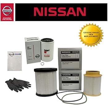 Genuine OEM Nissan Titan XD 5.0L Diesel Fuel Filter Kit