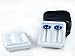 Vial Protector-Insulated Styrofoam. Stores Two Vials. Size of Storage Area is 2 1/8