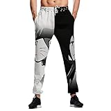 Memoryee Unisex 3D Anime Naruto Printed Joggers Pants Trousers with Drawstring Pockets Training Sweatpants