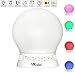 VR-robot Bluetooth LED Night light, Multicolor Smart Silicone Mushroom Touch Lamp,TF Card, Play Music,Phone Calls. Great for nightstand, Babies Room, Camping, Boating, Yoga Usage, App Control(White)
