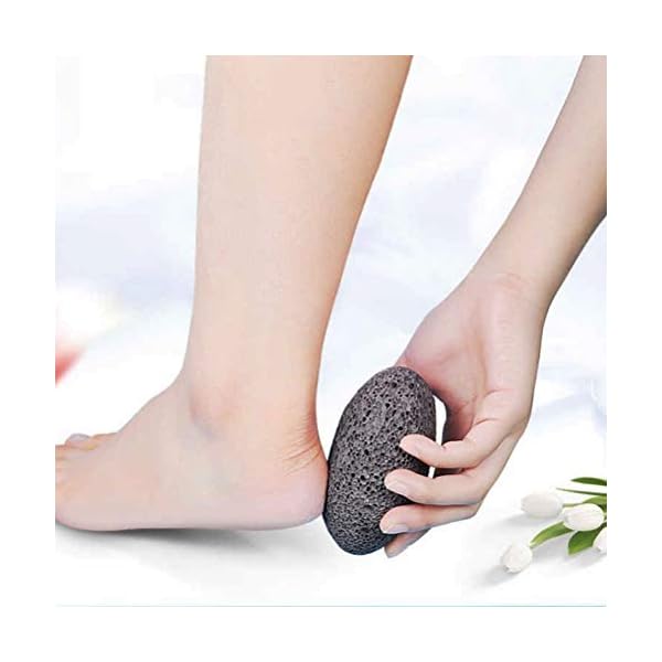 2PCS-Foot-Scrubber-Stone-Natural-Pummice-Stones-Callus-Foot-Scrubber-Hard-Skin-Remover-Foot-Stone-with-Dry-Bath-Brush-for-Hands-Body-Foot-Dead-Hard-Skin 2PCS Foot Scrubber Stone, Natural Pummice Stones Callus Foot Scrubber Hard Skin Remover Foot Stone with Dry Bath Brush…