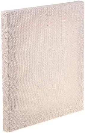 Yushen Wooden Frame Hoop Embroidery Punch Needle Kit with Cloth Fabric DIY Sewing Craft Tools (Square - A)
