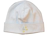 Kissy Kissy Baby Boys Homeward Gingham Embroidered Moon And Stars Hat
