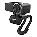 AUSDOM HD Webcam 1080P with Microphone, USB Computer Web Camera, OBS Live Streaming Webcam, Widescreen Video Camera for Calling & Recording,Laptop Desktop Webcam for YouTube Xsplit Mixer Skype Twitch