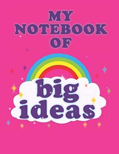 College Ruled Composition Notebook journal for Girls with Ideas