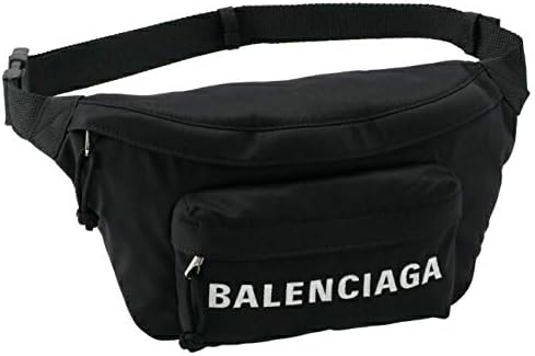 Amazon Balenciaga バレンシアガ バッグ メンズ Logo Embr Recyc Sport Nyl Pa ボディバッグ ウエストポーチ Black H858x 1090 並行輸入品 ボディバッグ ワンショルダー