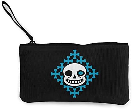 コインケース キー入れポーチ ミニ財布 ロングウォレット アンダーテール サンズ 可愛い 携帯用バッグ レディース キャンバス 小銭入れポーチ キーケース スマホウォレット 小さい財布 スマホ財布 カード入れ フラットポーチ Teamdriven Us